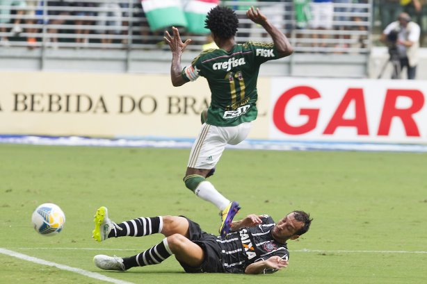 Durante o jogo realizado esta tarde na Allianz Arena entre Palmeiras x Corinthians, jogo válido pela 3ª rodada do Campeonato Paulista de 2015