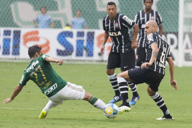 Durante o jogo realizado esta tarde na Allianz Arena entre Palmeiras x Corinthians, jogo válido pela 3ª rodada do Campeonato Paulista de 2015