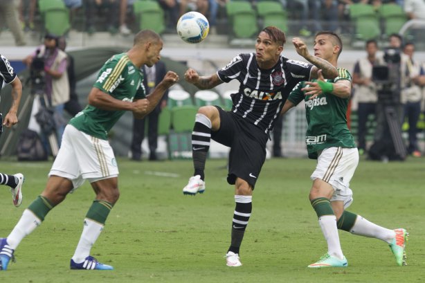 Durante o jogo realizado esta tarde na Allianz Arena entre Palmeiras x Corinthians, jogo válido pela 3ª rodada do Campeonato Paulista de 2015