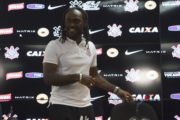 Durante o treino desta tarde no CT Joaquim Grava, localizado no Parque Ecológico do Tiete, zona leste da cidade. O próximo jogo será amanhã, sábado dia 14/02 contra o Botafogo/RP, na Arena Corinthians, válido pela 5ª rodada do Campeonato Paulista de 2015