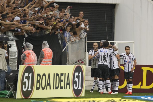 Durante o jogo realizado esta tarde na Arena Corinthians entre Corinthians x Botafogo/RP, jogo válido pela 5ª rodada do Campeonato Paulista de 2015