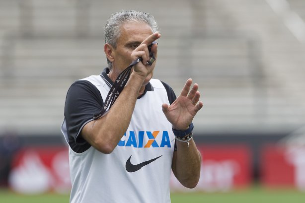Durante o treino desta tarde na Arena Corinthians, zona leste da cidade. O próximo jogo será amanhã, quarta-feira, dia 18/02 contra o São Paulo, na Arena Corinthians, jogo de ida da fase classificatoria da Copa Libertadores da América 2015