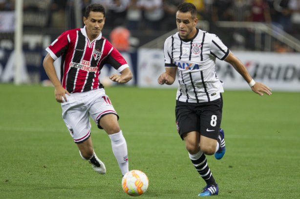 Durante o jogo realizado esta noite na Arena Corinthians entre Corinthians x São Paulo, jogo válido pelo primeiro turno da fase classificatoria da Copa Libertadores da América 2015
