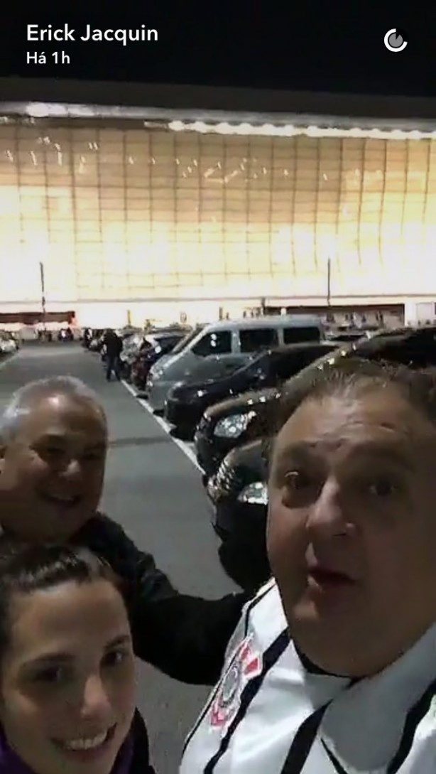 Jurado do Masterchef é corinthiano e esteve na Arena nesta quarta-feira