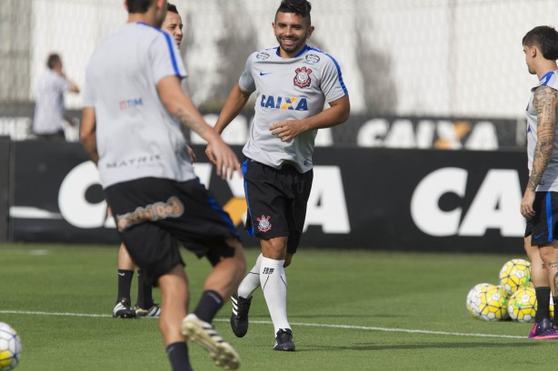 Último treino do Corinthians antes de enfrentar o Cruzeiro