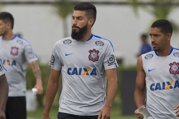 Vinícius Del’Amore foi uma das novidades da reapresentação do Corinthians