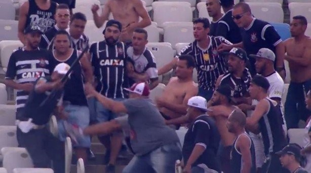 Nem André nem Gustavo participaram da briga no Maracanã
