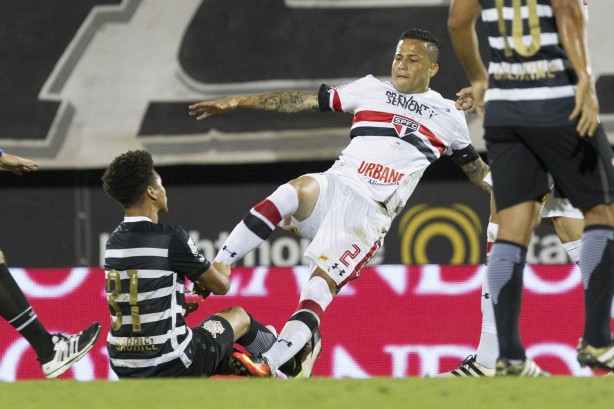 Marquinhos Gabriel na confusão contra o São Paulo pela final da Flórida Cup 2017