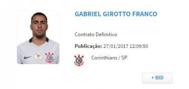 Gabriel deve ser o volante titular neste ano