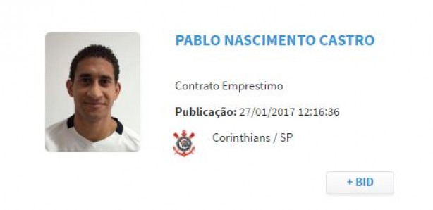 Pablo foi apresentado no CT nesta quinta-feira
