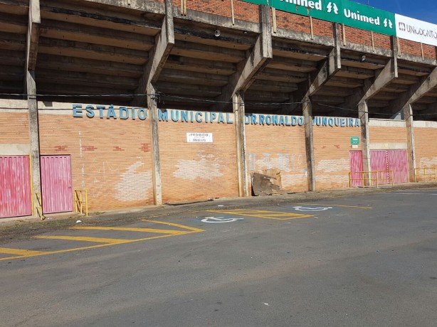 Estádio Ronaldão, em Poços de Caldas (MG)