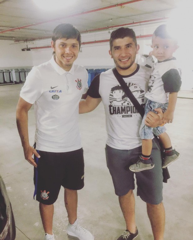 Paraguaio se encontrou também com Ángel Romero