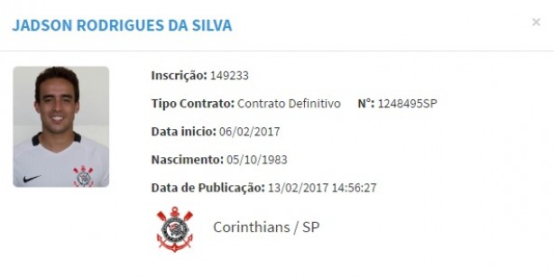 Timão superou burocracias e regularizou contratação de Jadson
