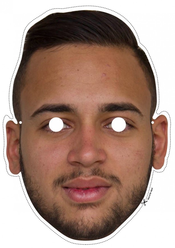 Máscara do Maycon
