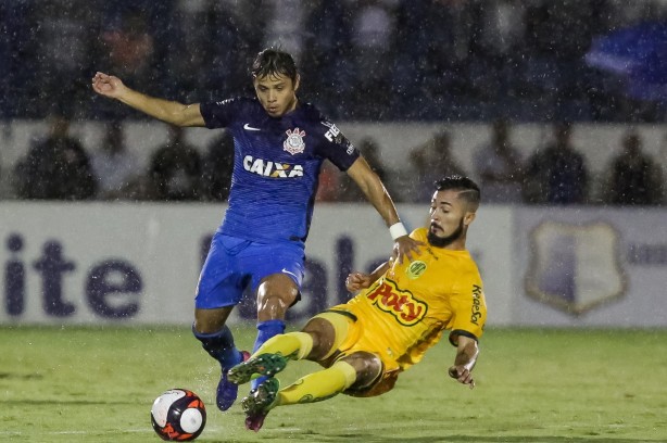 Romero entrou no segundo tempo da partida