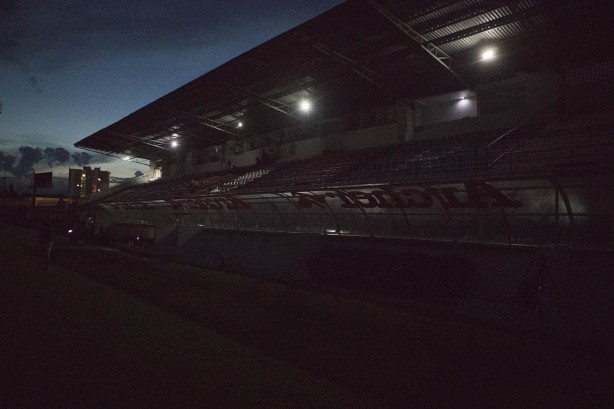 Incio do treino foi adiado por falta de luz na regio de Brusque