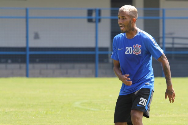 Sub-20 em atividade de treinamento