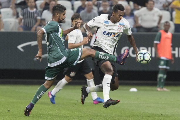 Jô foi o autor do gol do Timão diante o Luverdense, pela Copa do Brasil