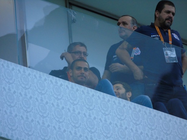 Clayton foi à Arena nesta quinta-feira