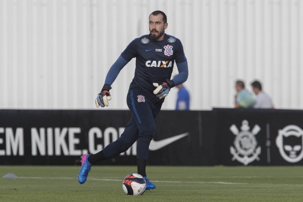 Recém-inscrito para o mata-mata do Paulistão, Walter participou do treino