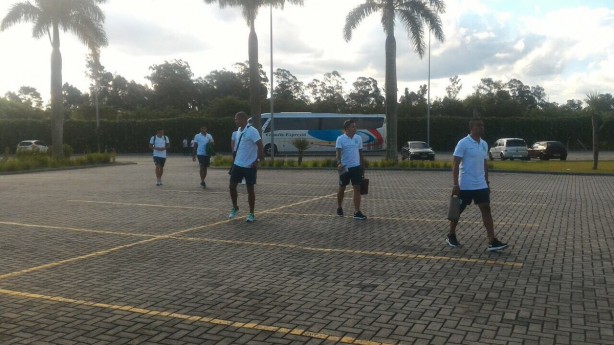 Atltico Nacional usou CT do Corinthians neste domingo