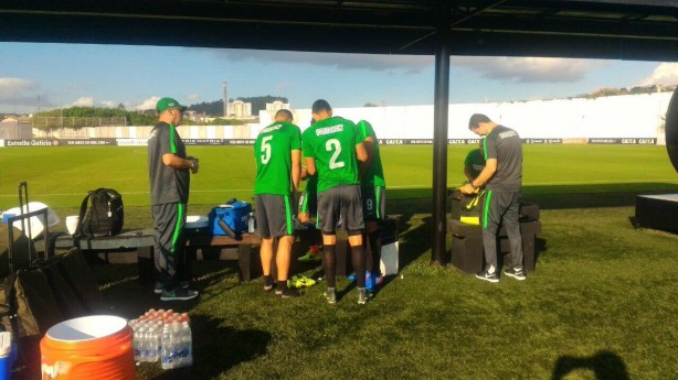 Atltico Nacional usou CT do Corinthians neste domingo