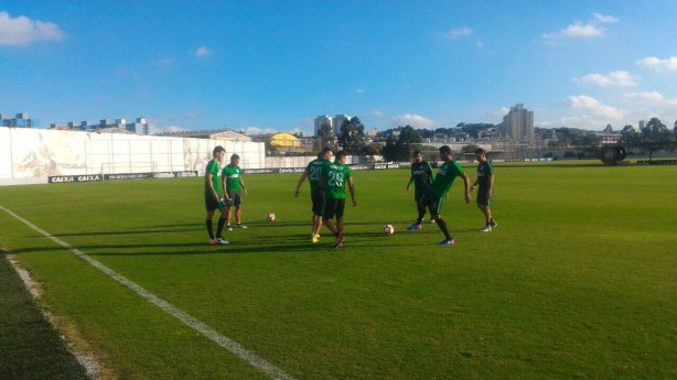 Atltico Nacional usou CT do Corinthians neste domingo