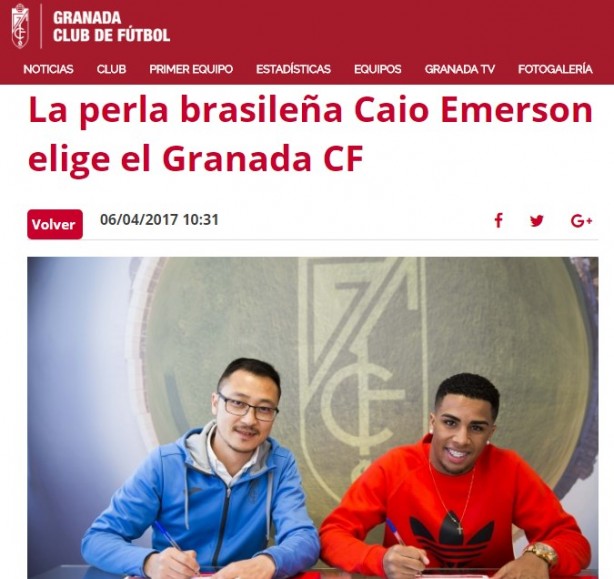 Caio Emerson não pertence mais ao Timão