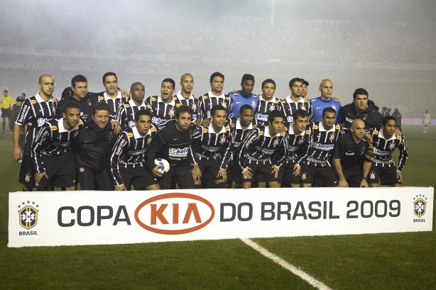 Corinthians foi campeo da Copa do Brasil em 2009 dentro do Beira-Rio