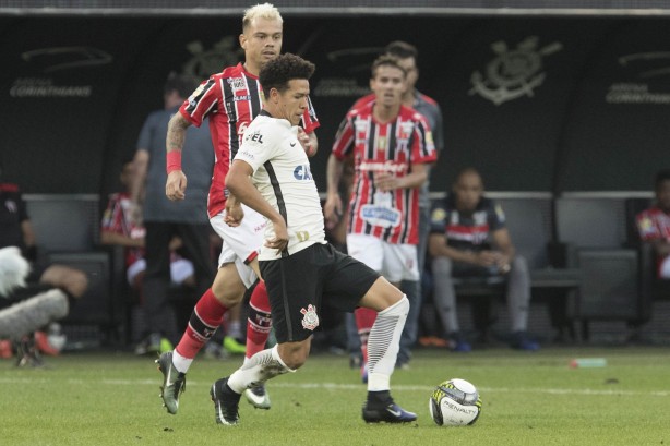 Marquinhos Gabriel diante o Botafogo de Ribeirão, pelo Campeonato Paulista