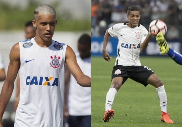 Pedrinho quando chegou ao profissional; e dois meses depois jogando contra a La U