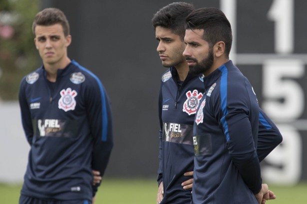 Rodrigo Figueiredo, Léo Artur e Guilherme foram a campo
