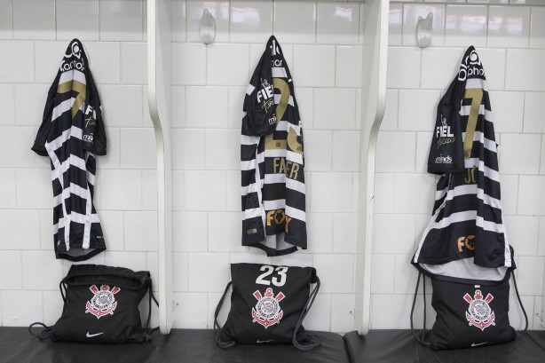 Uniformes do Timão da partida contra o São Paulo, pelo Paulistão
