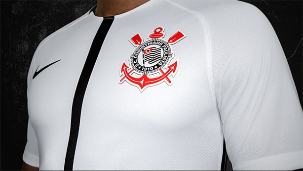 Novo uniforme branco do Corinthians