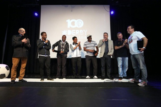 Celebração dos 100 anos do Dérbi reuniu ícones da história corinthiana no PSJ