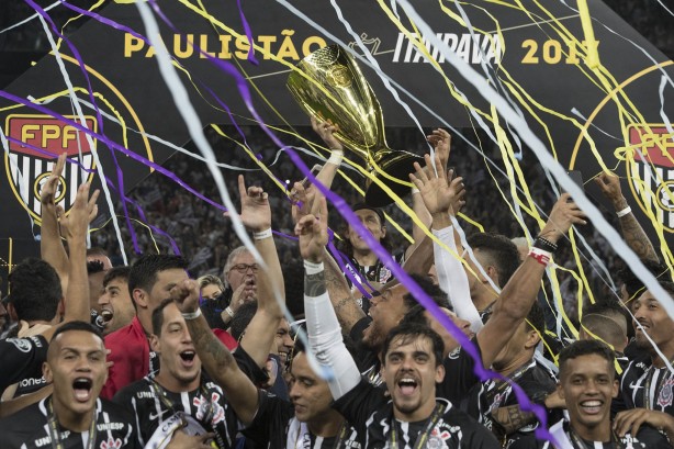 A festa de comemoração da conquista do Paulistão 2017 foi linda