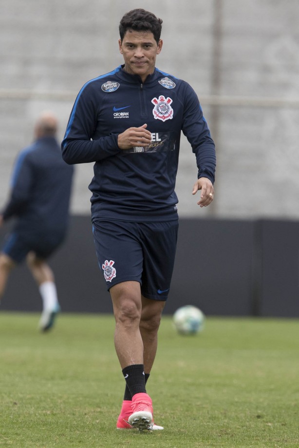 Giovanni Augusto no treino dessa terça-feira