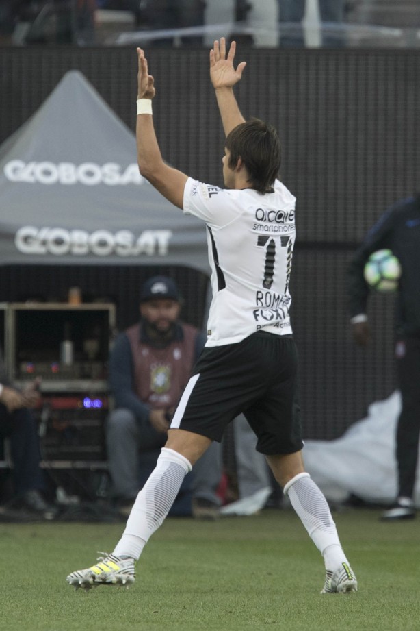Romero foi um dos caras da partida contra o São Paulo, na Arena Corinthians
