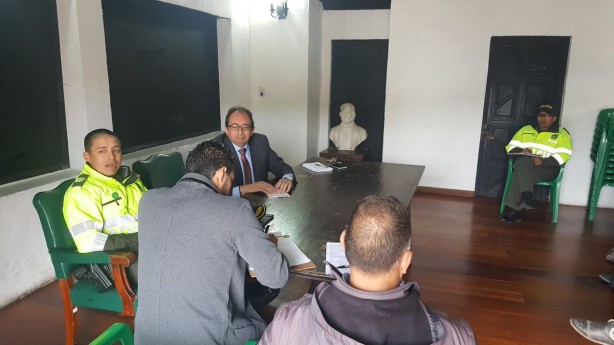 Autoridades de Boyacá discutiram detalhes da partida entre Patriotas e Timão