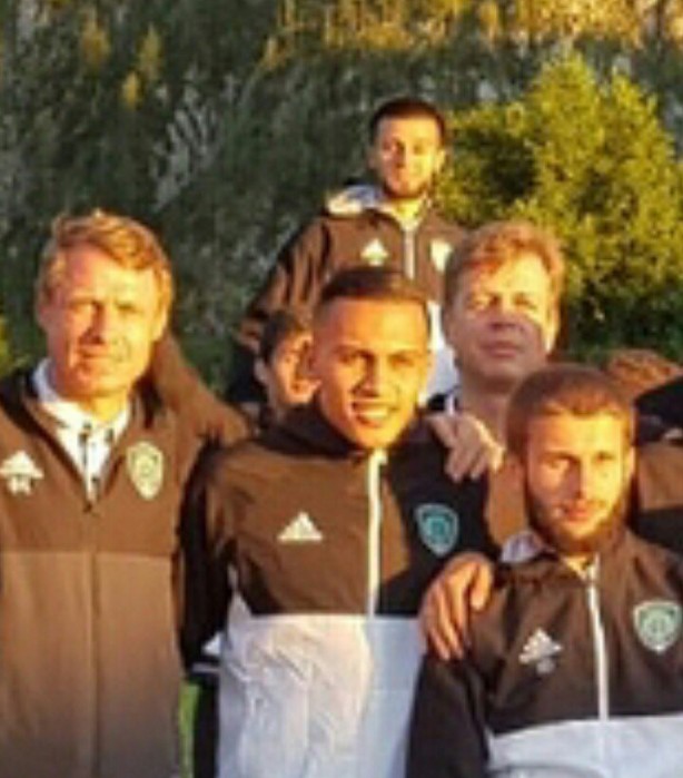 Léo Jabá já com o uniforme do time russo