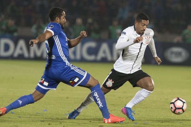 Léo Príncipe em seu último jogo, no Chile