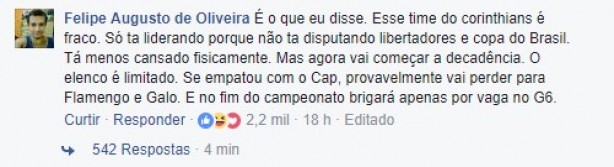 Lá vem o textão...