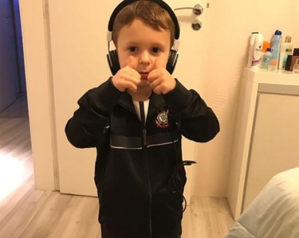 Felipe, filho do goleiro Cássio