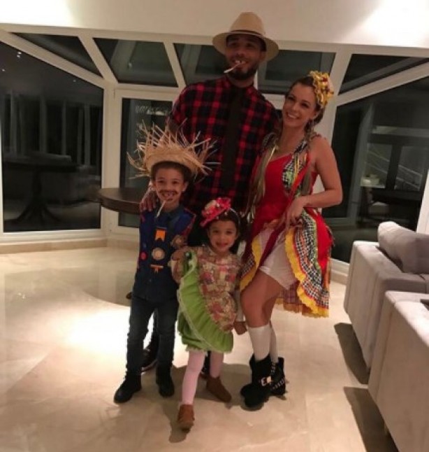 Kazim e sua família