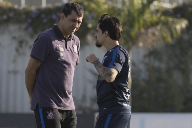 Fábio Carille era auxiliar quando Fagner retornou ao clube