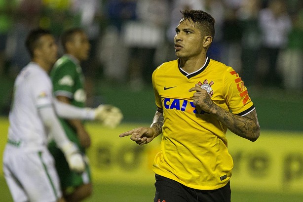 Guerrero marcou o gol da vitria em 2014