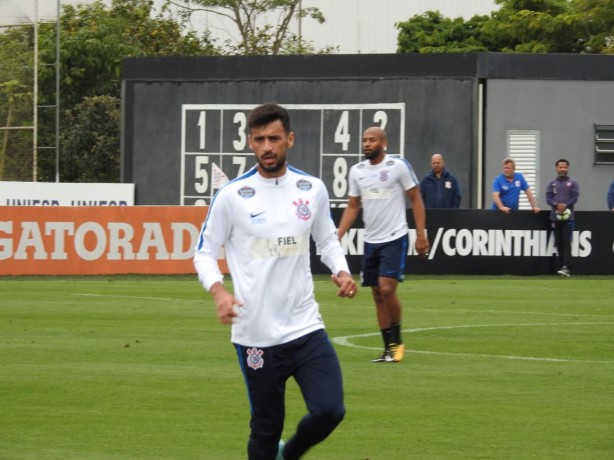 Camacho foi um dos melhores da equipe no jogo-treino