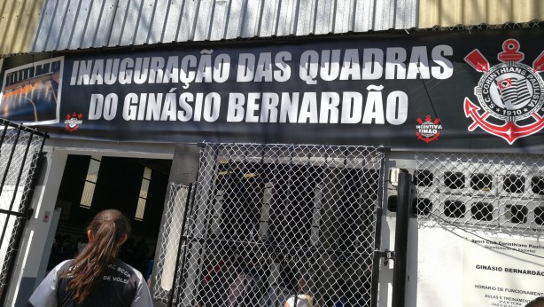 Ginásio foi inaugurado no Parque São Jorge