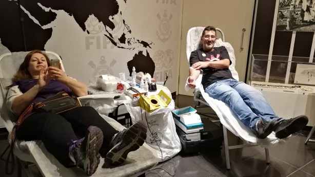 Torcedores doaram sangue no Parque São Jorge