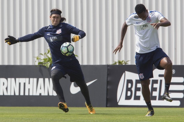 Titular, Cssio esteve em campo durante o trabalho ttico